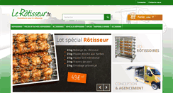 Desktop Screenshot of lerotisseur.fr