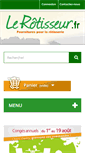 Mobile Screenshot of lerotisseur.fr